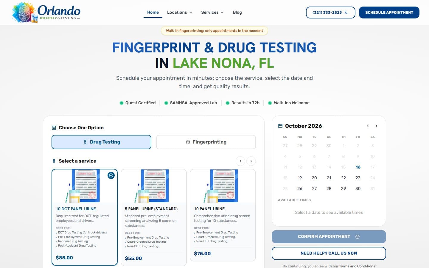 Orlando Identity & Testing